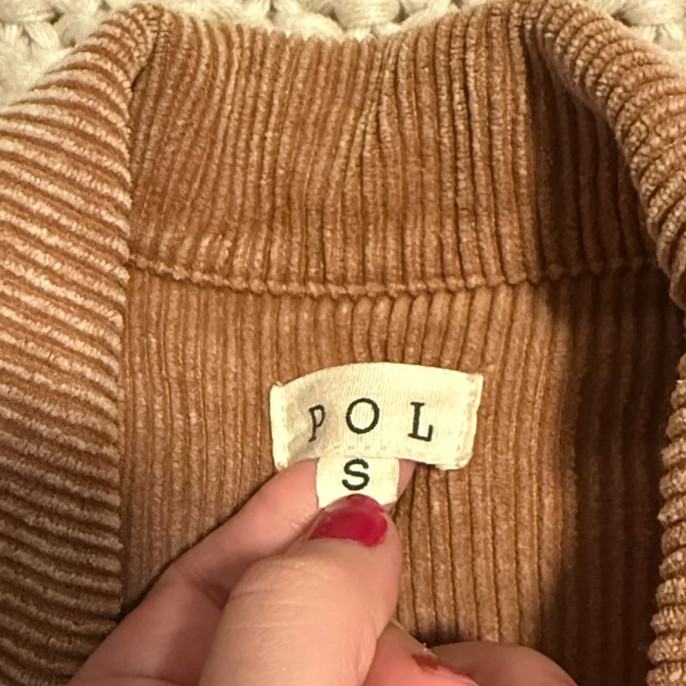POL Ribbed Tan Jacket - Picture 2 of 2